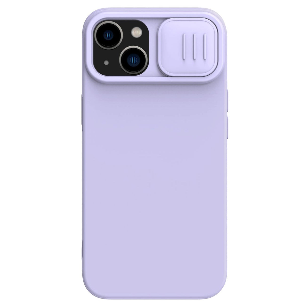 Nillkin CamShield Silky Silicone Case iPhone 14 Plus Case med kamera beskytter Purple