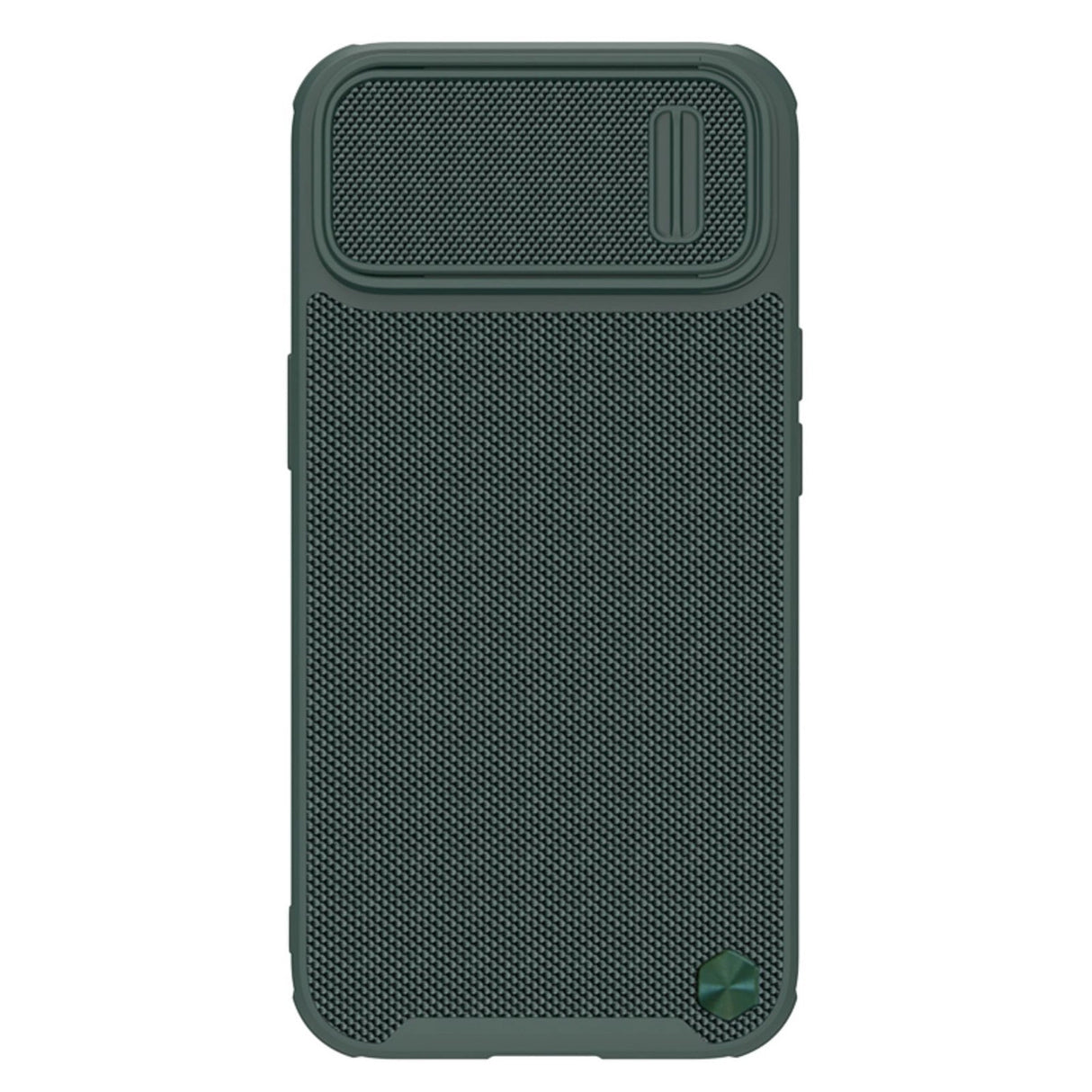 Nillkin Textured S Case iPhone 14 Pro Max pansret cover med kamera cover mørkegrøn