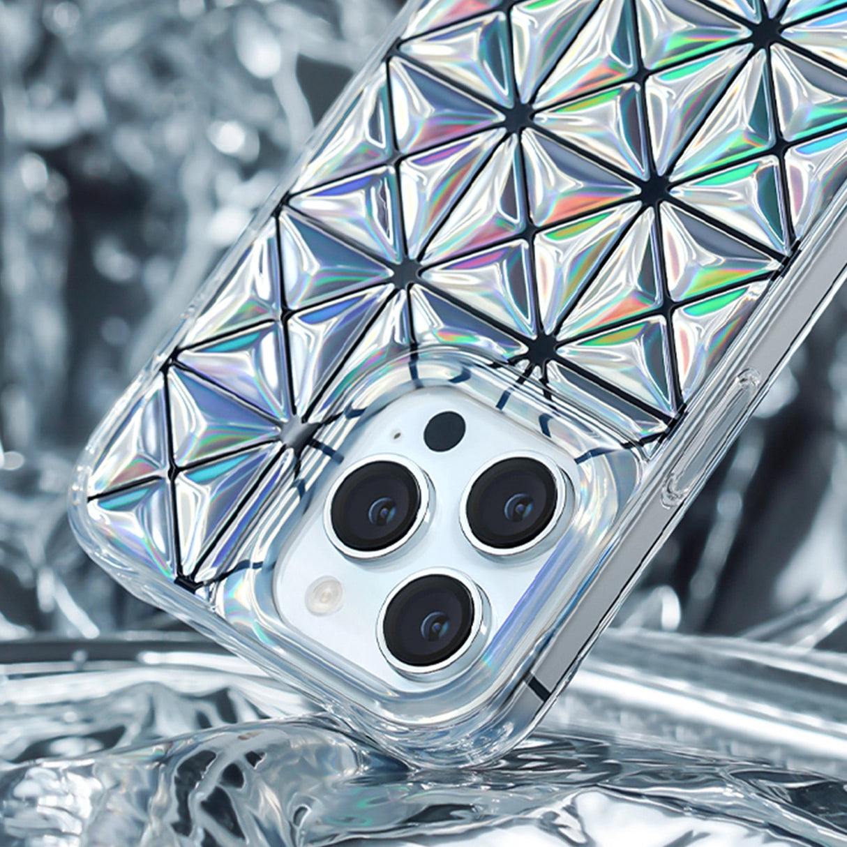 Kingxbar Miya Series case for iPhone 14 Plus back cover white