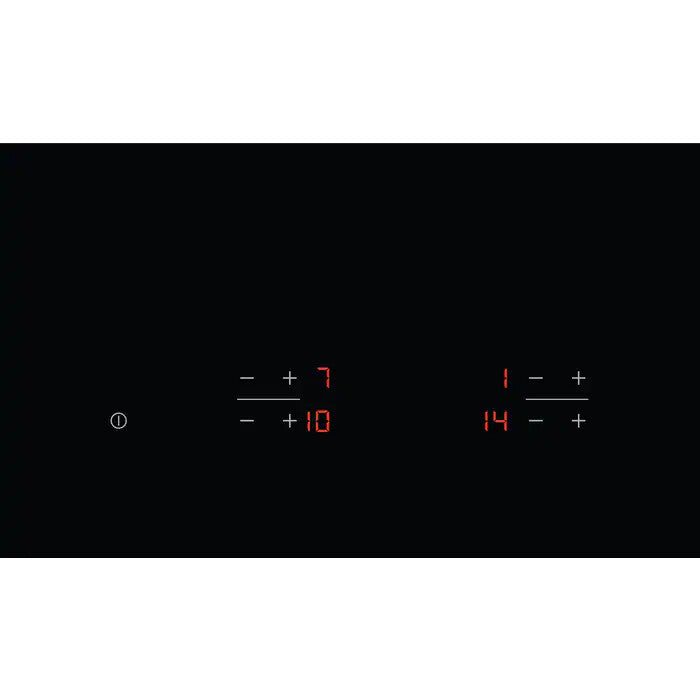 Electrolux EHF6240XXK Sort Indbygget 57.6 cm Keramisk 4 zone(s)