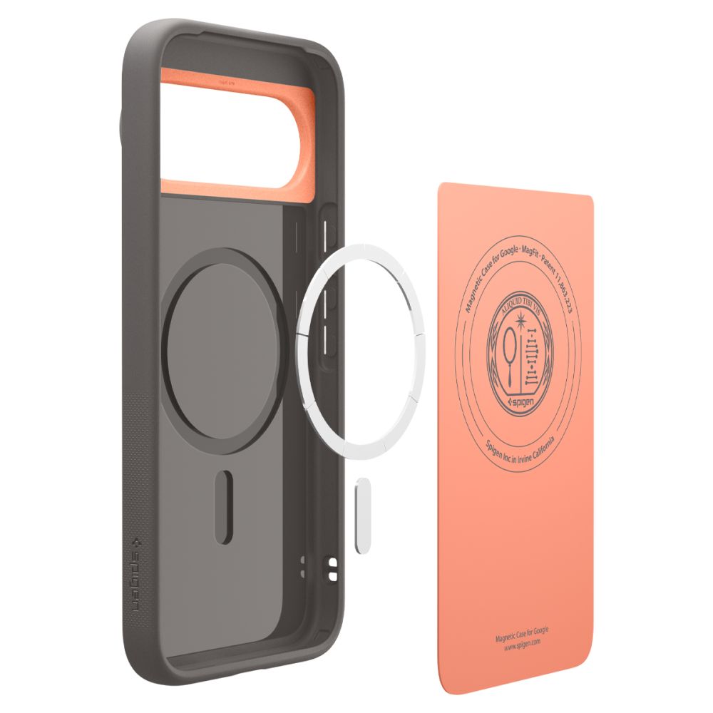 Spigen Nano Pop Mag Magsafe Google Pixel 10 Pro Xl Papaya Grå