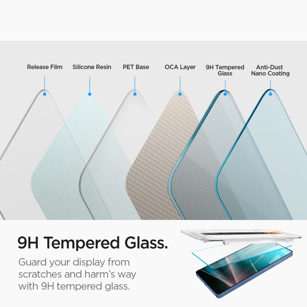 Hærdet Glas Spigen Glas.Tr ”Ez Fit” Hd 2 Pack Galaxy S25 Ultra Clear
