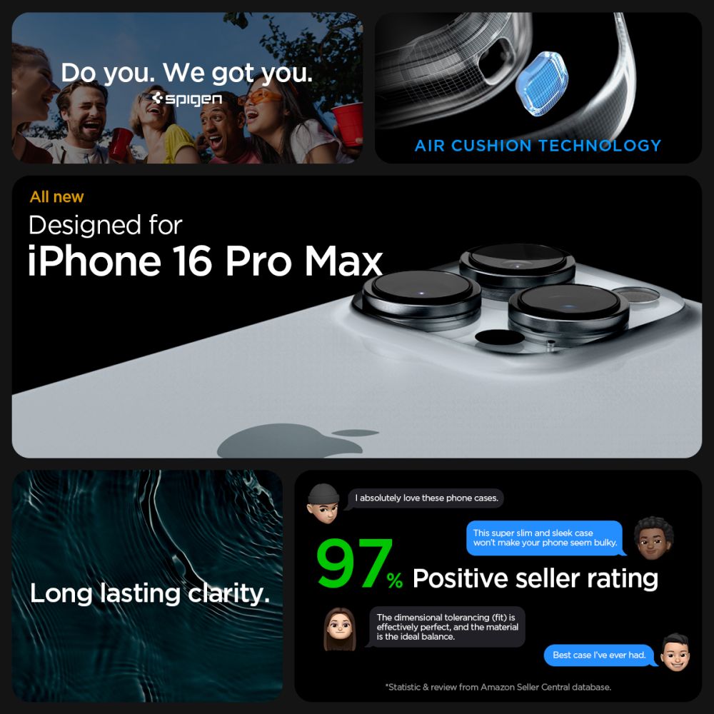 Spigen Ultra Hybrid Iphone 16 Pro Max Frost Clear