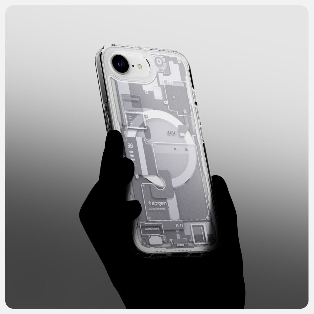 Spigen Ultra Hybrid Magsafe Iphone 16 E / 17 E Zero One Hvid
