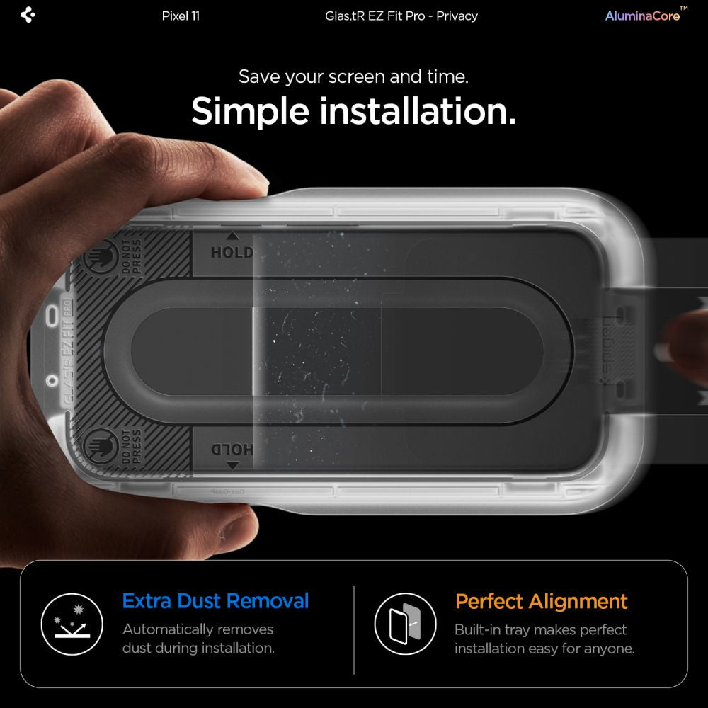 Privacyglas Spigen Glas.Tr Ez Fit Pro Ac 2 Pack Google Pixel 10/11 Fortrolighed