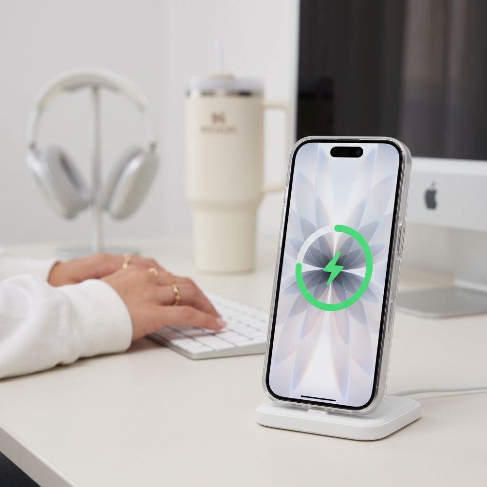 Tech Protect Magzero Magsafe Iphone 17 Mat Hvid
