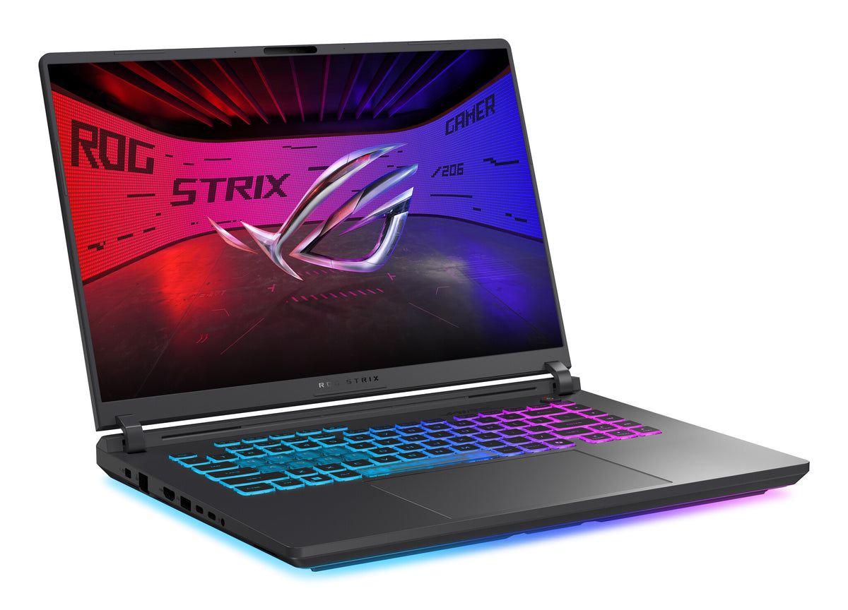 ASUS ROG Strix G15 G615LW-S5075W Intel Core Ultra 9 275HX Laptop 40,6 cm (16") WQXGA 16 GB DDR5-SDRAM 1 TB SSD NVIDIA GeForce RTX 5080 Wi-Fi 7 (802.11be) Windows 11 Home Sort, Grå