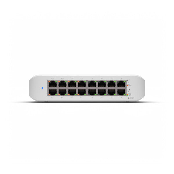 Ubiquiti UniFi Switch Lite 16 PoE L2 Gigabit Ethernet (10/100/1000) Strøm over Ethernet (PoE) Hvid