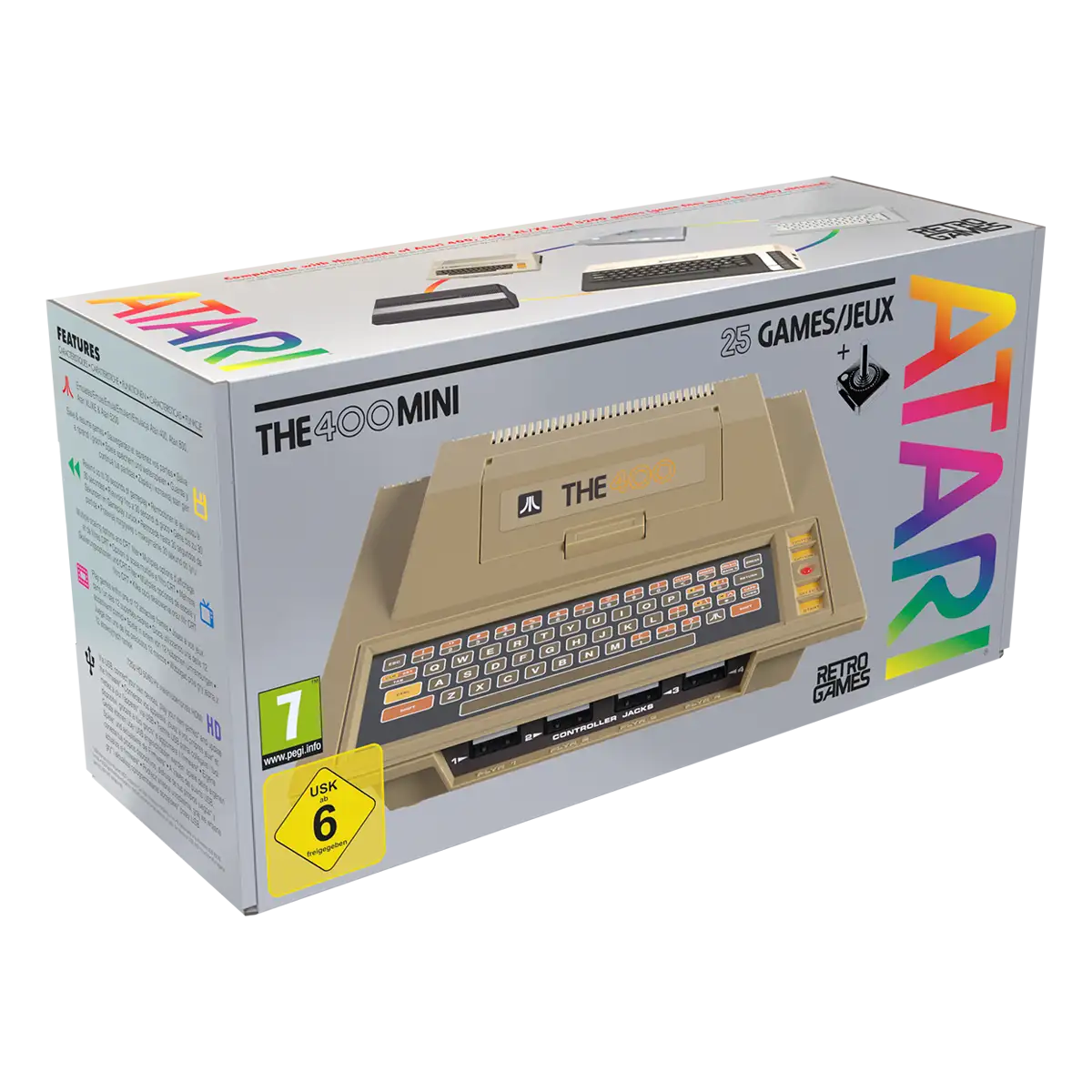 TARI THE400 Mini Retro spillekonsol Beige EU