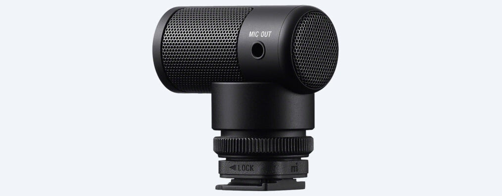 Sony ECM-G1 mikrofon Sort Mikrofon til digitalkamera
