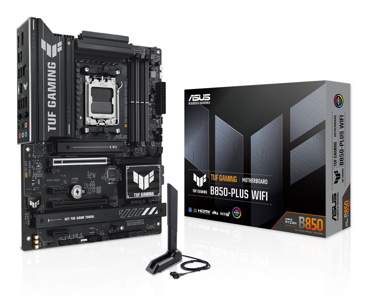 ASUS TUF GAMING B850-PLUS WIFI AMD B850 Sokkel AM5 ATX