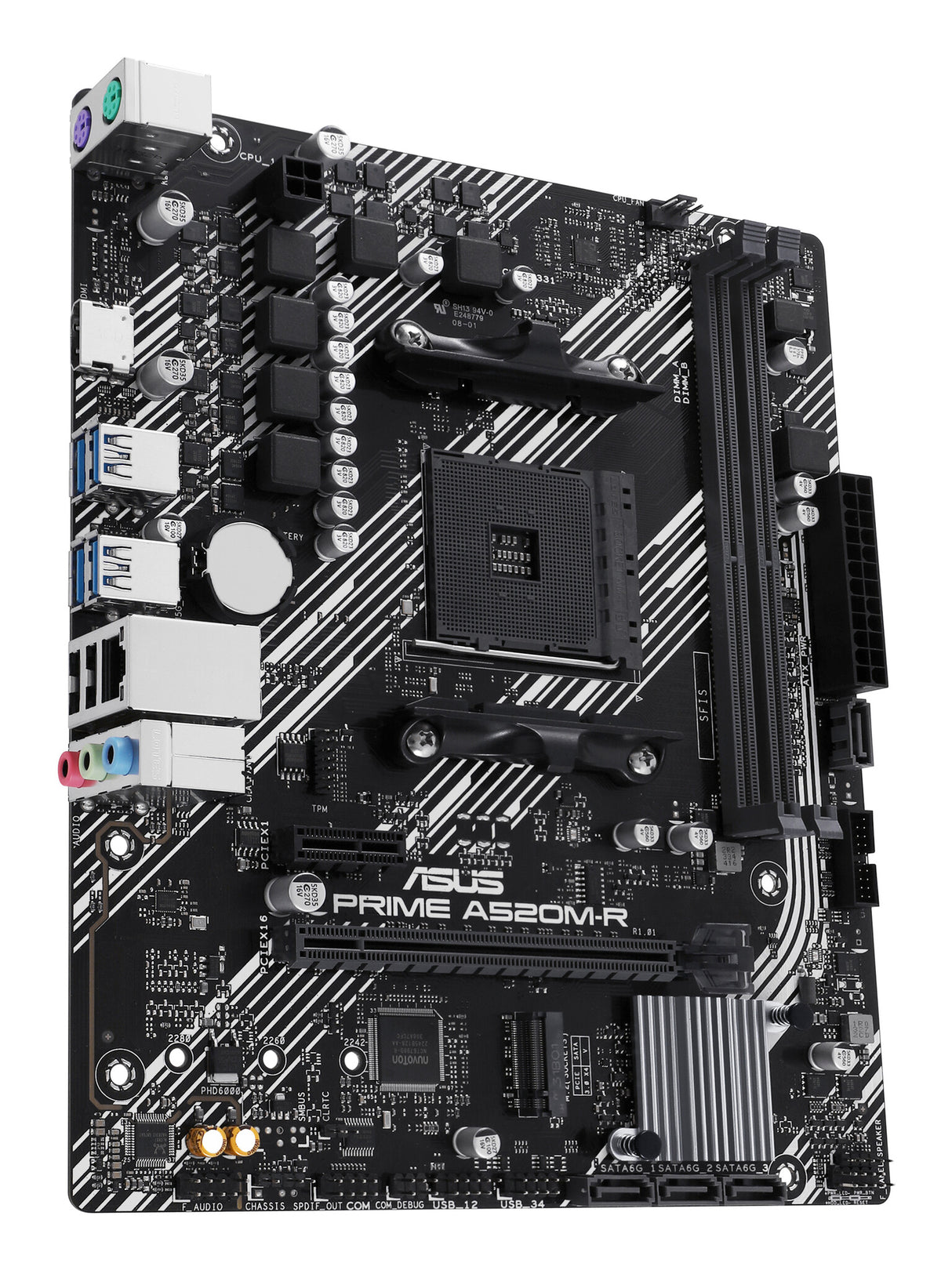 ASUS PRIME A520M-R AMD A520 Stik AM4 micro ATX