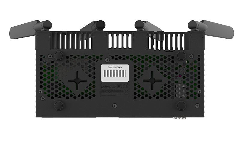 Mikrotik RB4011iGS+5HacQ2HnD-IN trådløs router Gigabit Ethernet Dual-band (2,4 GHz / 5 GHz) Sort