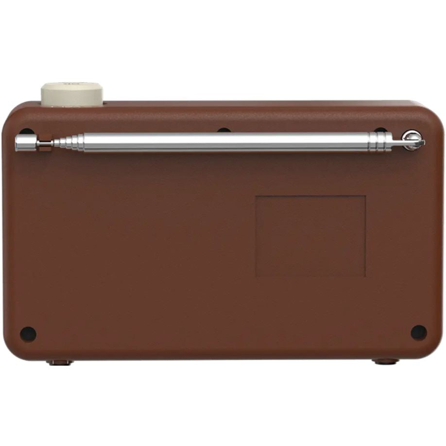 Kenwood CR-M25DAB-T Portable DAB+ radio m/ Bluetooth og indbygget batteri - mocca