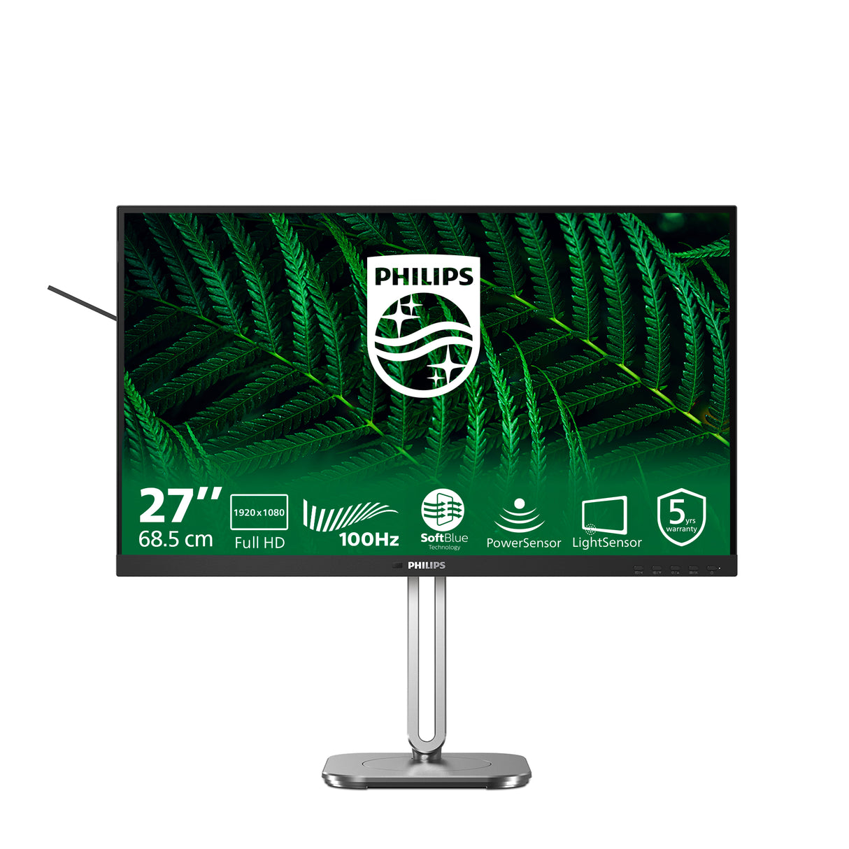 Philips 5000 series 27B2G5200/00 computerskærm 68,6 cm (27") 1920 x 1080 pixel Fuld HD LCD Anthracit