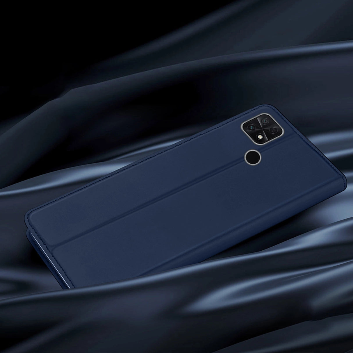 Dux Ducis Skin Pro case for Oppo Reno 8 Pro flip cover card wallet stand blue