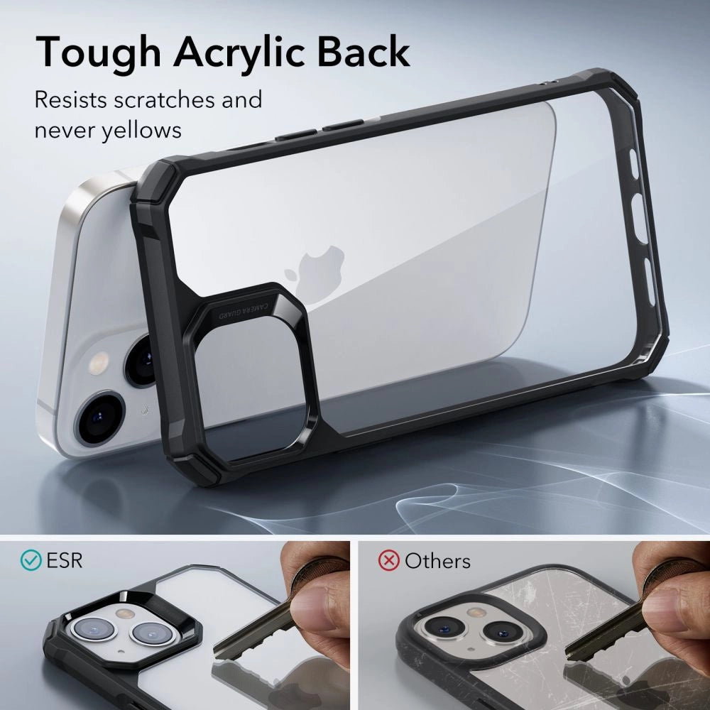 ESR Air Armor Case til iPhone 14 Plus - Clear Black