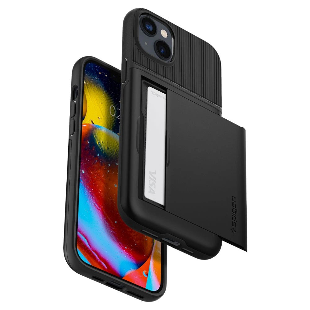 Spigen Slim Armor CS Case til iPhone 14 Plus - sort