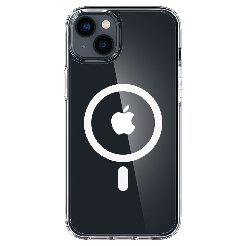 Spigen Ultra Hybrid Mag Case med MagSafe til iPhone 14 - Clear/White