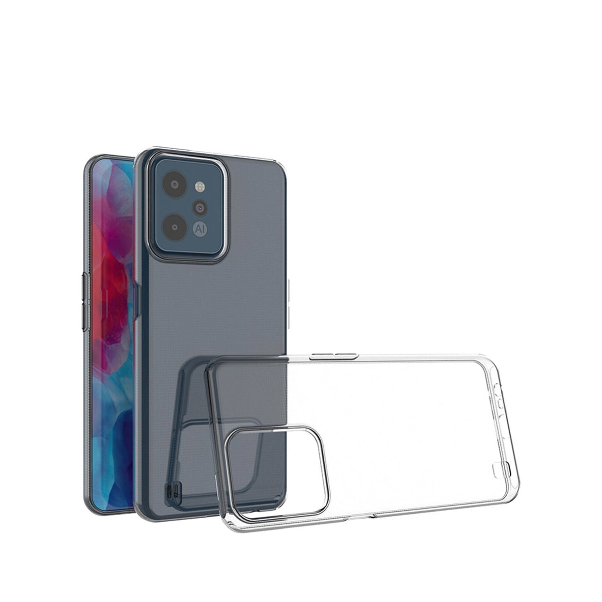 Ultra Clear 0,5 mm case til Realme C31 tynd omslag gennemsigtig