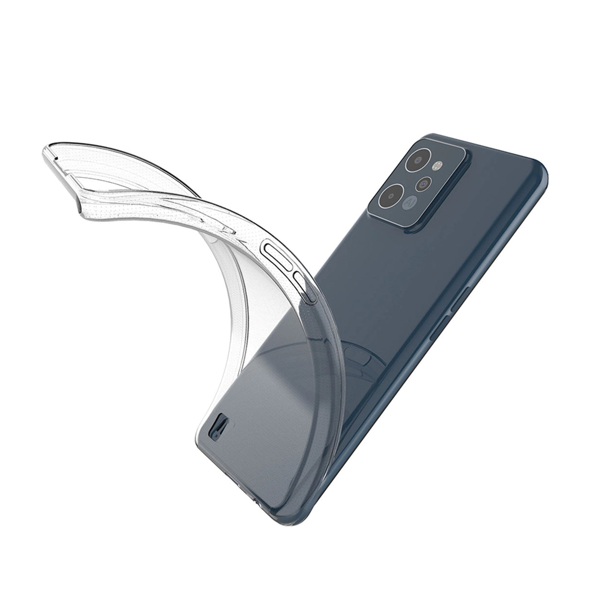 Ultra Clear 0,5 mm case til Realme C31 tynd omslag gennemsigtig