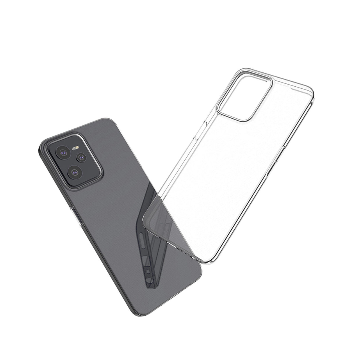 Ultra Clear 0,5 mm case til Realme C35 tynd omslag gennemsigtig