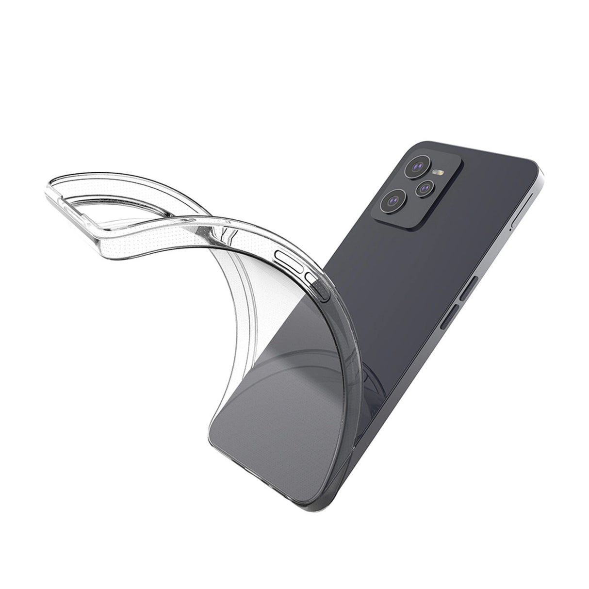 Ultra Clear 0,5 mm case til Realme C35 tynd omslag gennemsigtig