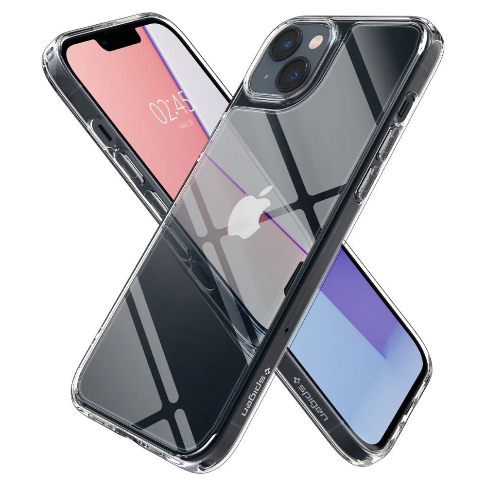 Spigen Quartz Hybrid iPhone 14 Plus Case - klar