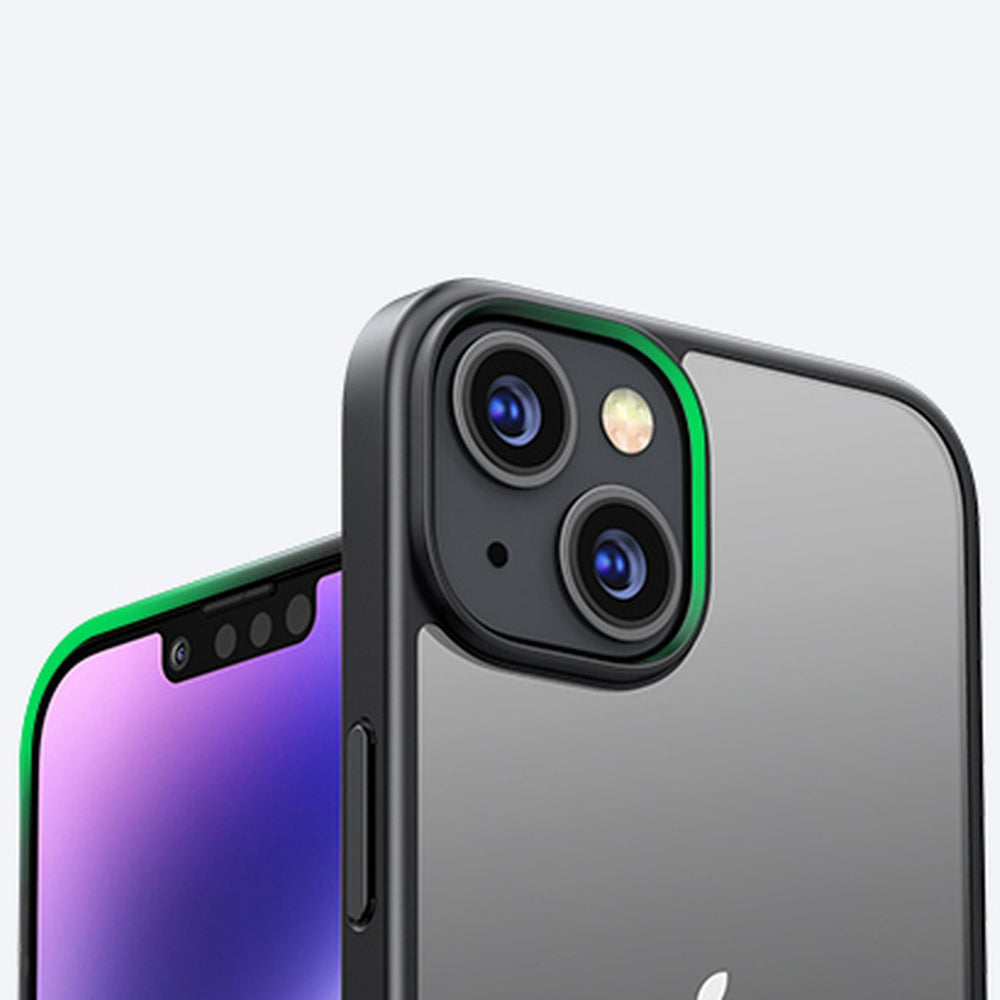 Ugreen LP633 Kickstand Protective Case Hard Cover med Gel Frame og Indbygget Stativ til iPhone 14 (90924)