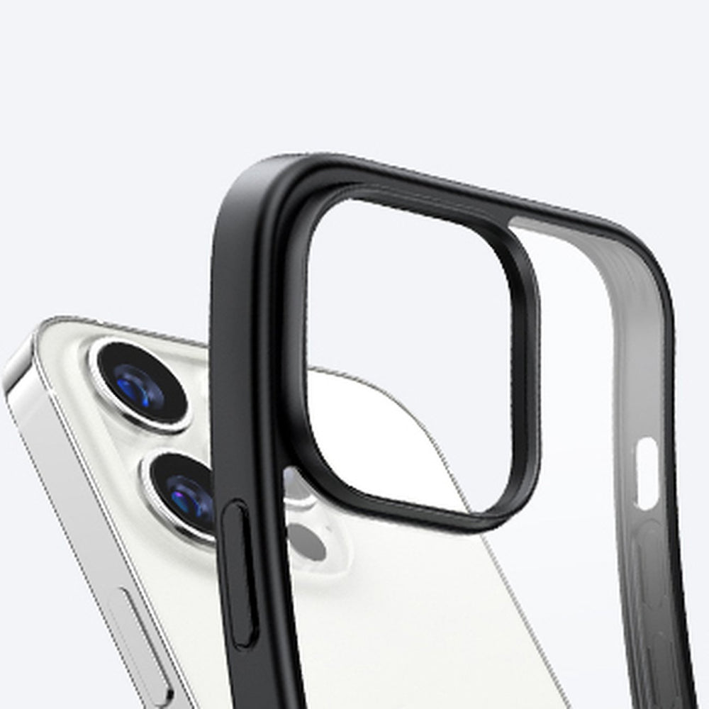 Ugreen LP635 Kickstand Protective Case Hard Cover med Gel Frame og Indbygget Stativ til iPhone 14 Pro Black (90926)