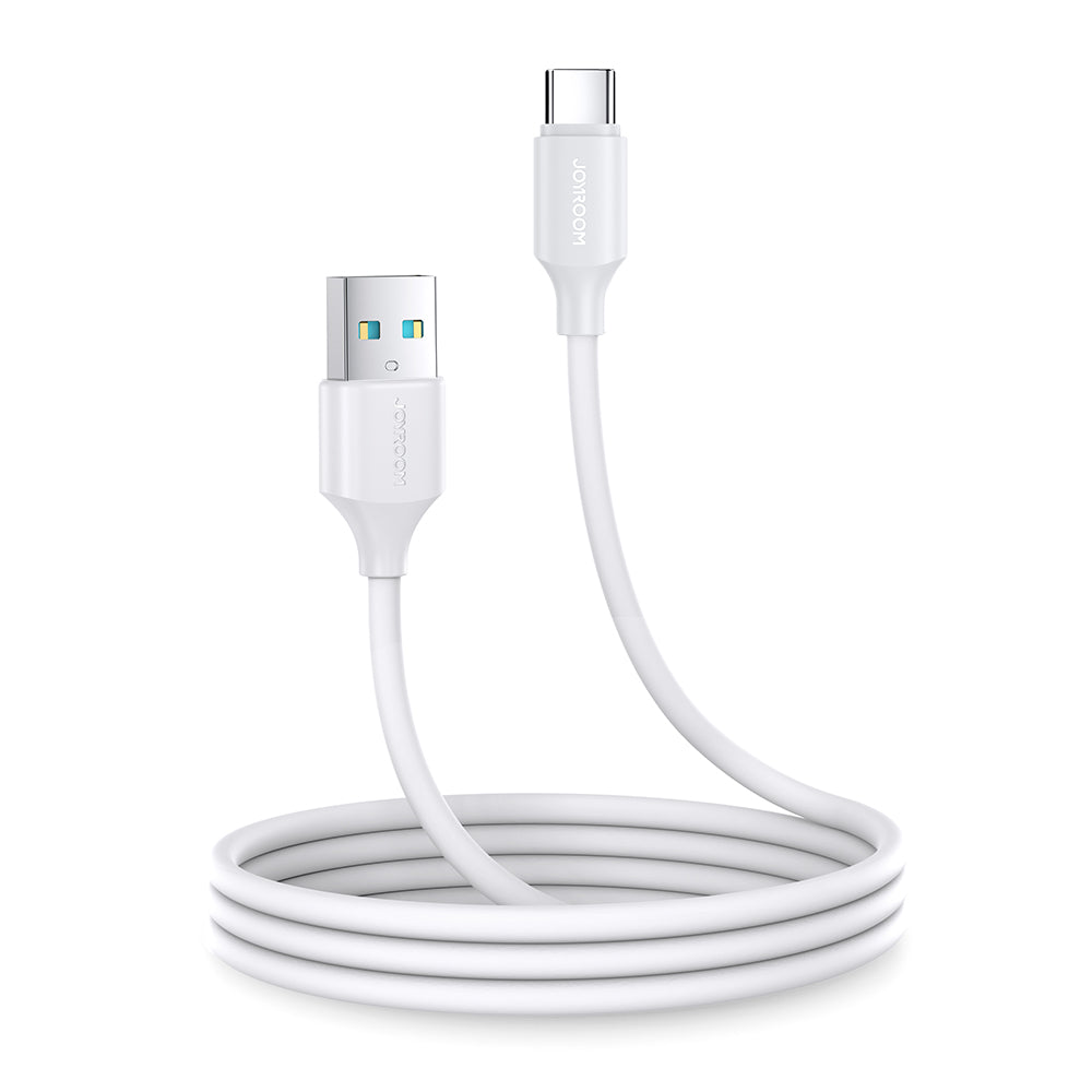 Joyroom Long-Lasting Series A9 USB-A / USB-C 3A kabel 1m - hvid