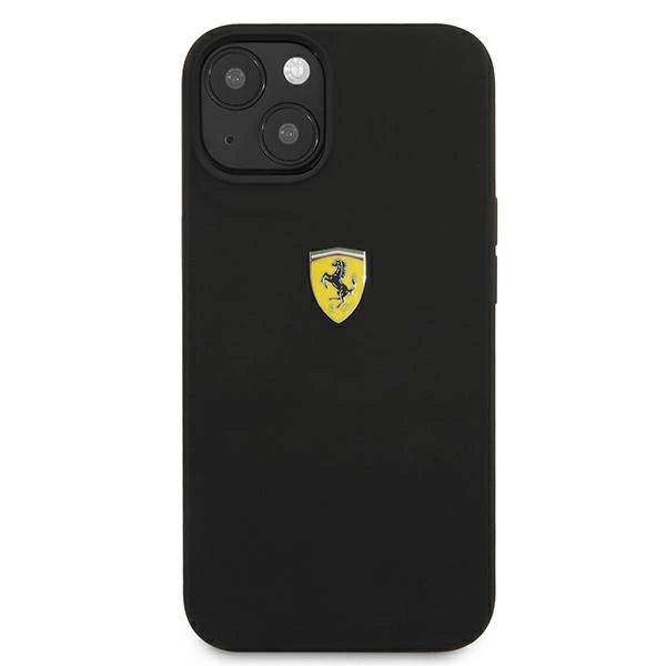Ferrari FESSIHCP13SBK iPhone 13 mini 5.4" black/black hardcase Silicone