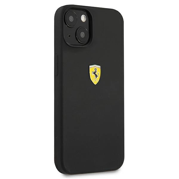 Ferrari FESSIHCP13SBK iPhone 13 mini 5.4" black/black hardcase Silicone