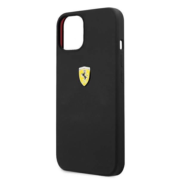 Ferrari FESSIHCP13SBK iPhone 13 mini 5.4" black/black hardcase Silicone