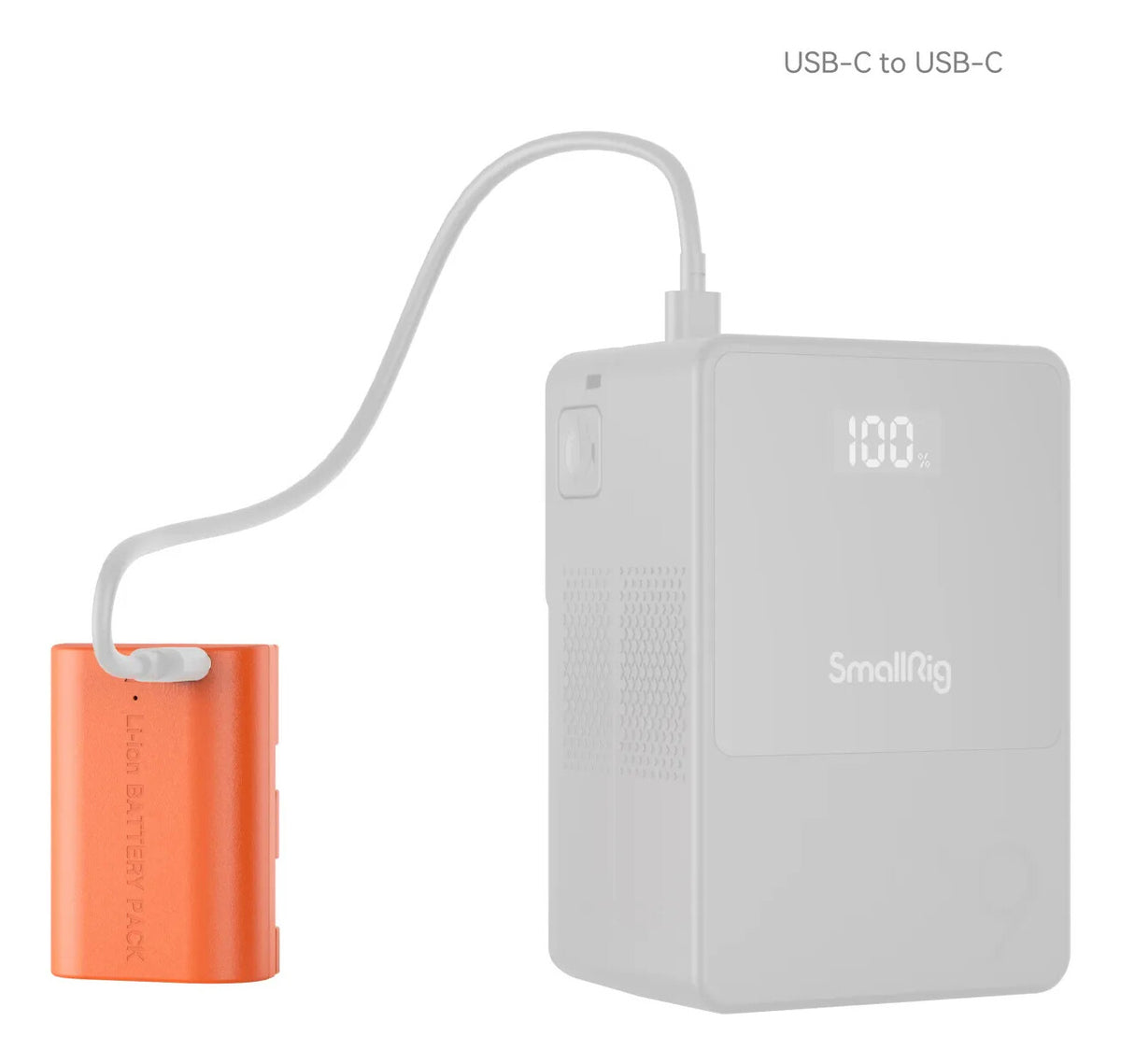 Kamerabatteri SMALLRIG E6P-C26 (orange)