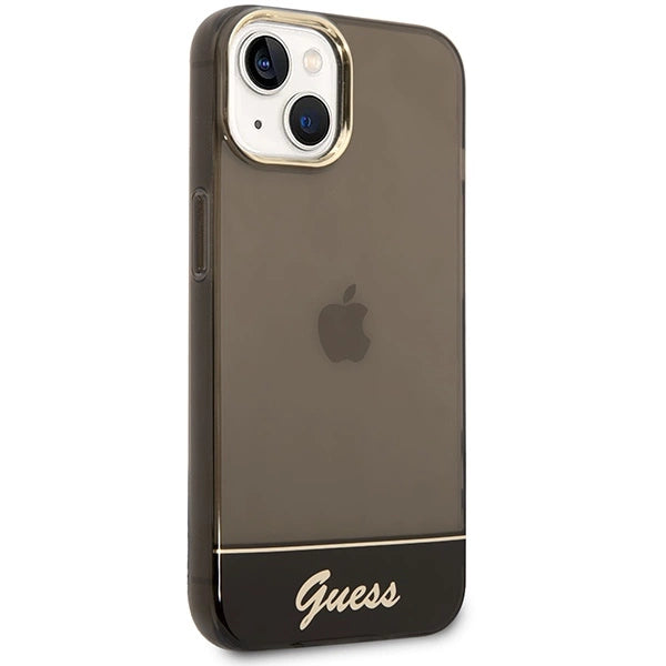 Guess GUHCP14MHGCOK iPhone 14 Plus 6.7 "black / black hardcase Translucent