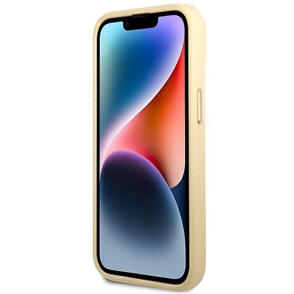 Guess GUHCP14MHGCRHD iPhone 14 Plus 6.7 "gold / gold hardcase Croco Collection