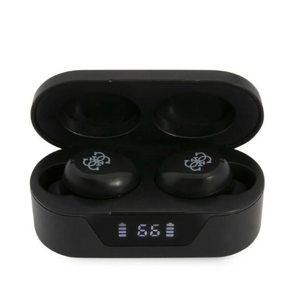 Guess GUTWST31EK TWS Bluetooth hovedtelefoner + docking station - sort
