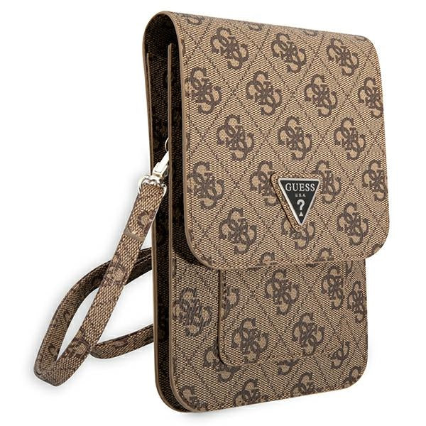 Guess Handbag GUWBP4TMBR brown / brown 4G Triangle