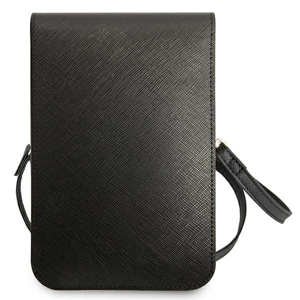 Guess Håndtaske GUWBSATMBK sort / sort Saffiano Triangle