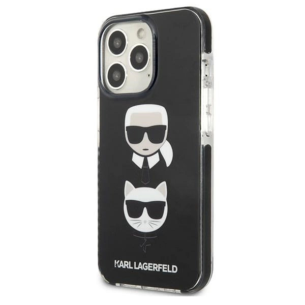 Karl Lagerfeld Karl&Choupette Head Case for iPhone 13 Pro / iPhone 13 - Black