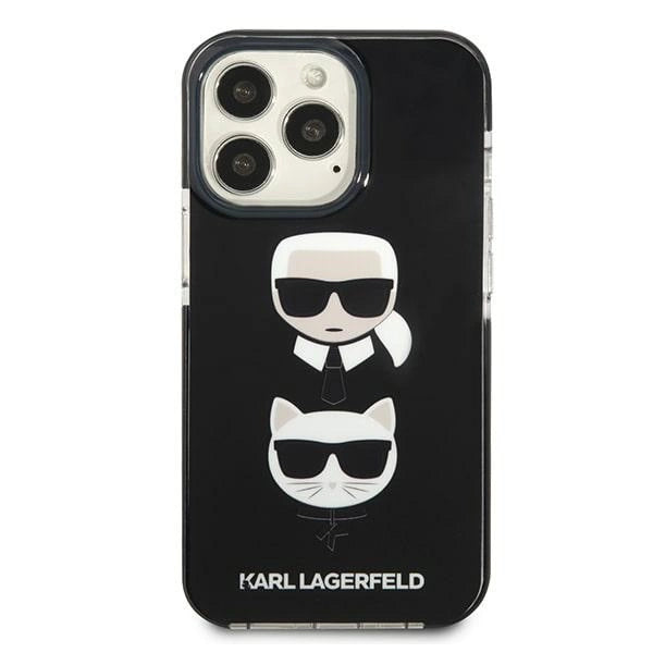 Karl Lagerfeld Karl&Choupette Head Case for iPhone 13 Pro / iPhone 13 - Black