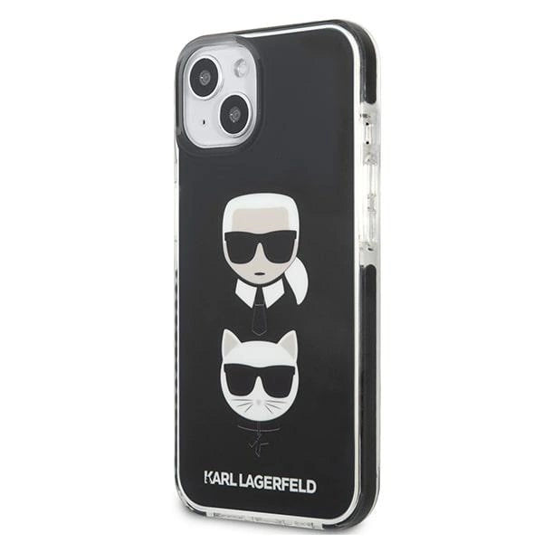 Karl Lagerfeld Karl&Choupette Head Case for iPhone 13 - Black