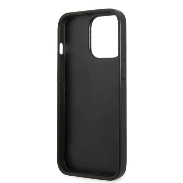 Karl Lagerfeld Monogram Plaque Case for iPhone 13 Pro Max - Black