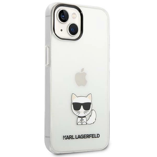 Karl Lagerfeld KLHCP14MCTTR iPhone 14 Plus 6.7 "hardcase clear / transparent Choupette Body