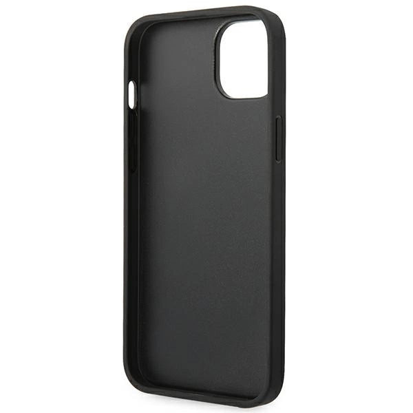 Karl Lagerfeld KLHCP14MSAKLHPK iPhone 14 Plus 6.7 "hardcase black / black Saffiano Mono Metal Logo