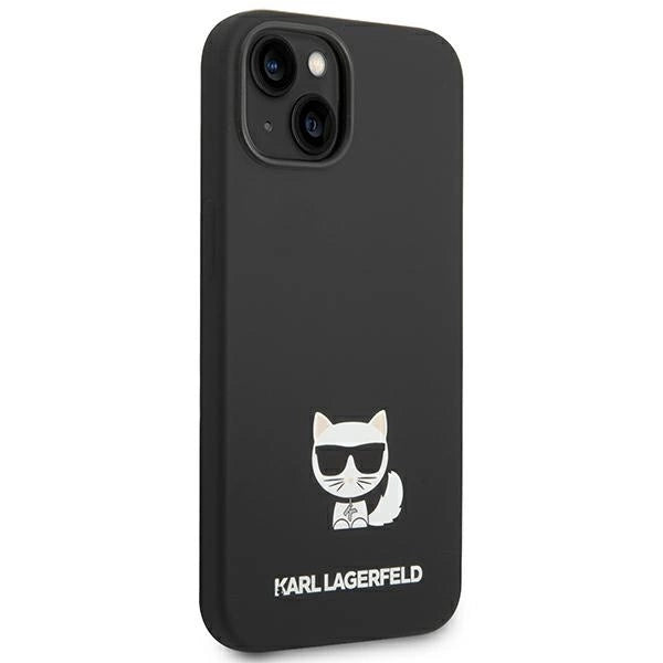 Karl Lagerfeld KLHCP14MSLCTBK iPhone 14 Plus 6.7 "hardcase black / black Silicone Choupette Body