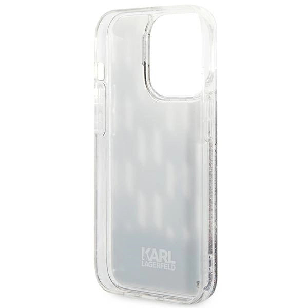 Karl Lagerfeld KLHCP14XLMNMK iPhone 14 Pro Max 6.7 "hardcase black / black Liquid Glitter Monogram