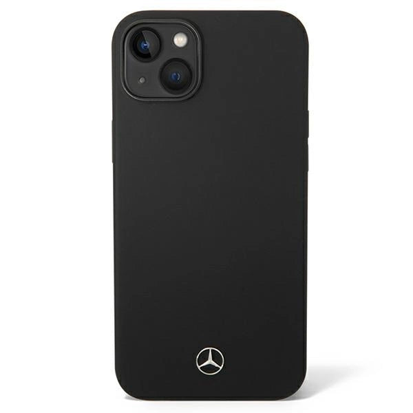 Mercedes Silicone Line case for iPhone 14 Plus - black