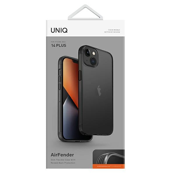 Uniq Air Fender fodtøj til iPhone 14 Plus - grå